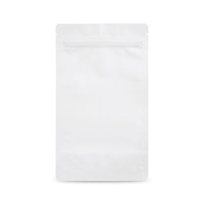 Sachet à fond plat blanc mat