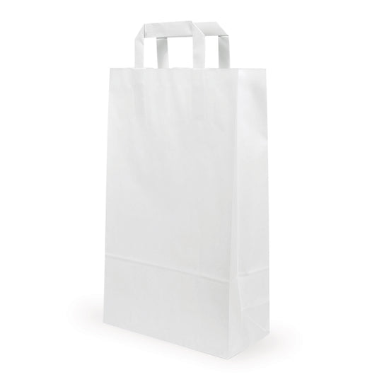 Sac en papier blanc