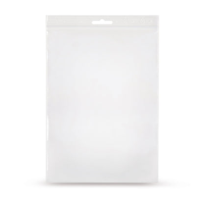 Sachet à fermeture à pression en LDPE, Euroloch 90, base