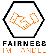 Une image du logo « Fairness im Handel » (équité dans le commerce)
