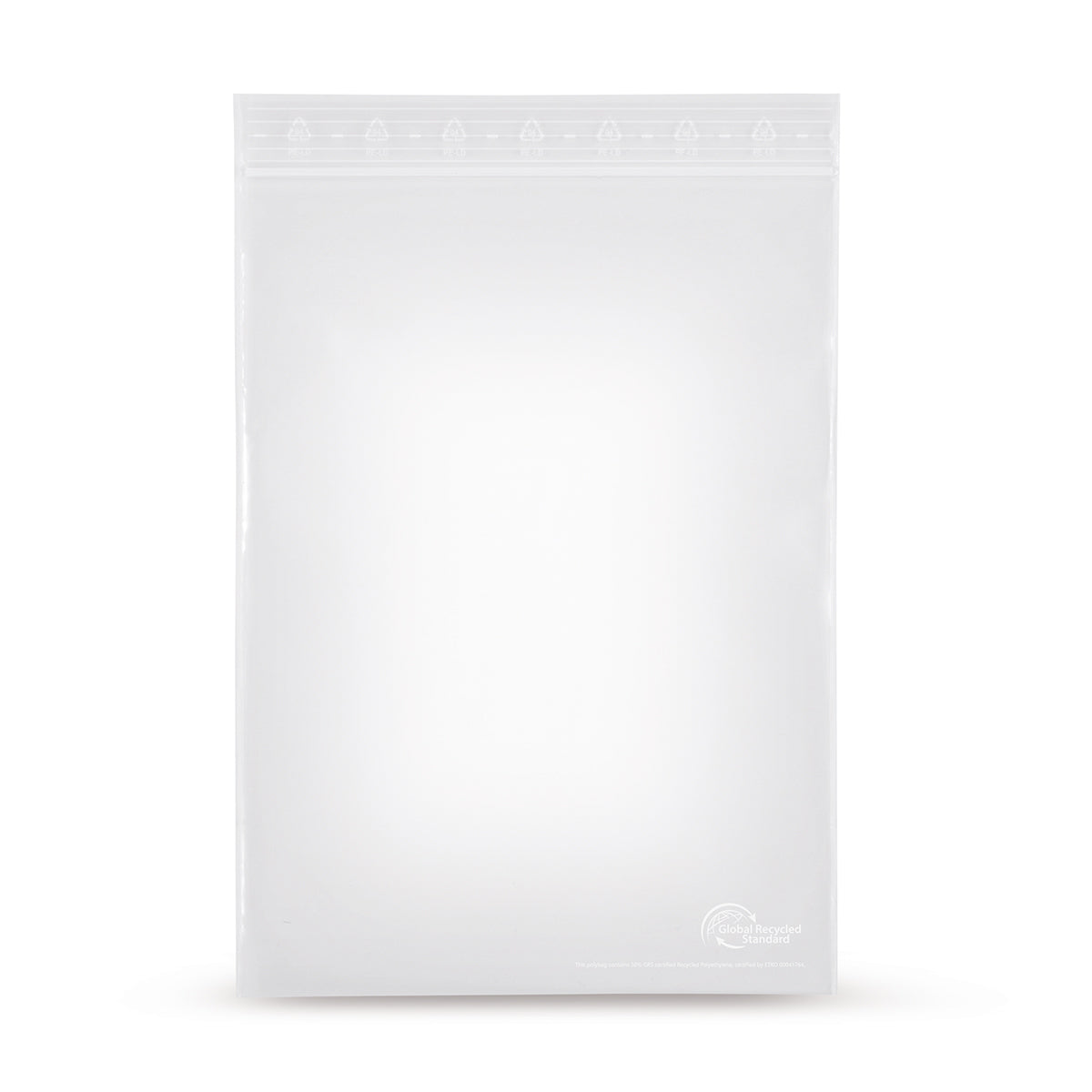 Sachet à fermeture à pression en PEHD sans bande d'étiquetage, 90 m, 50 pièces, base recyclée