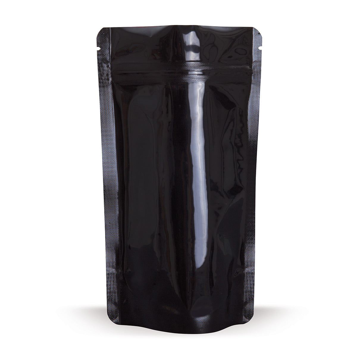 Sachet à fond plat noir détail 5