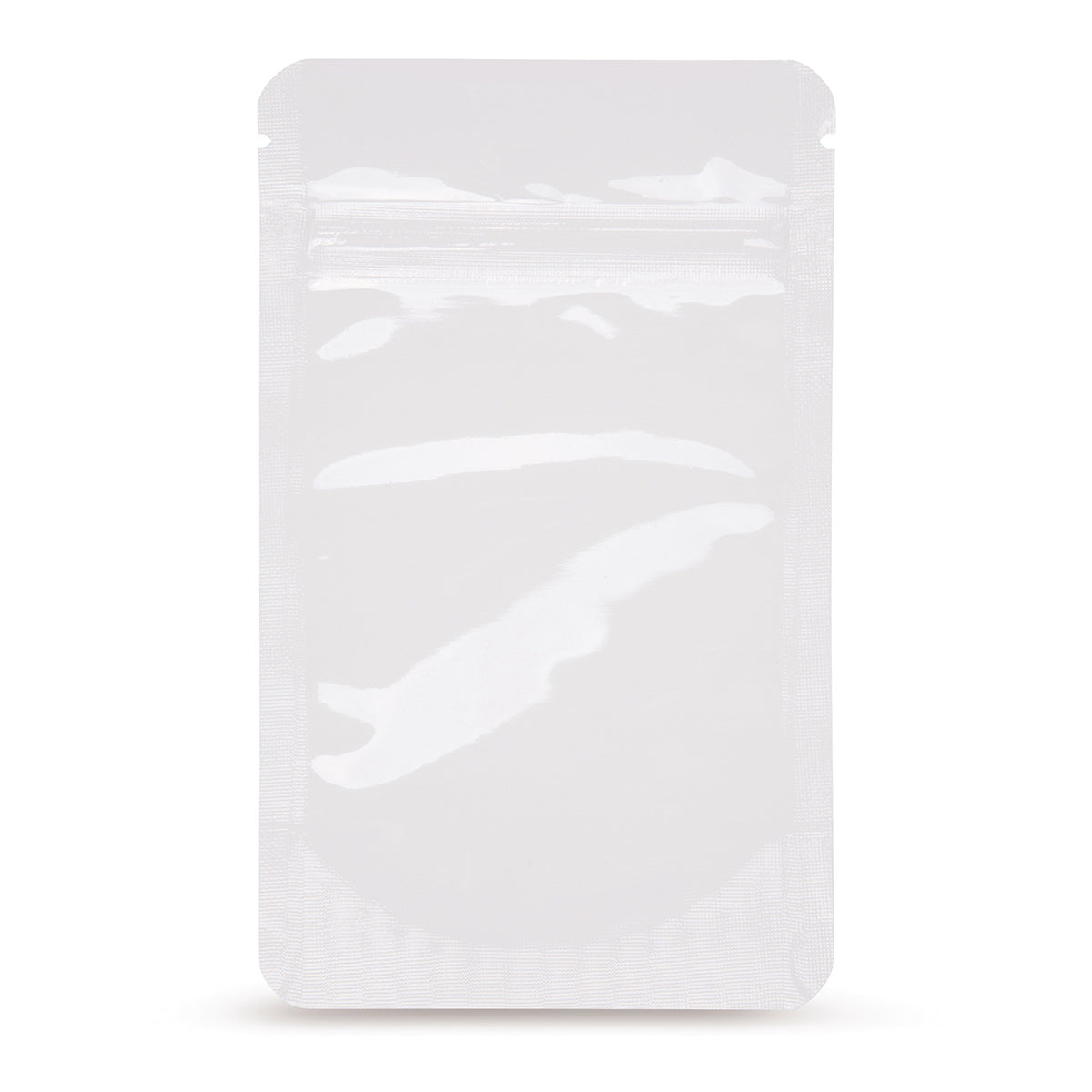 Sachet à fond plat blanc - base