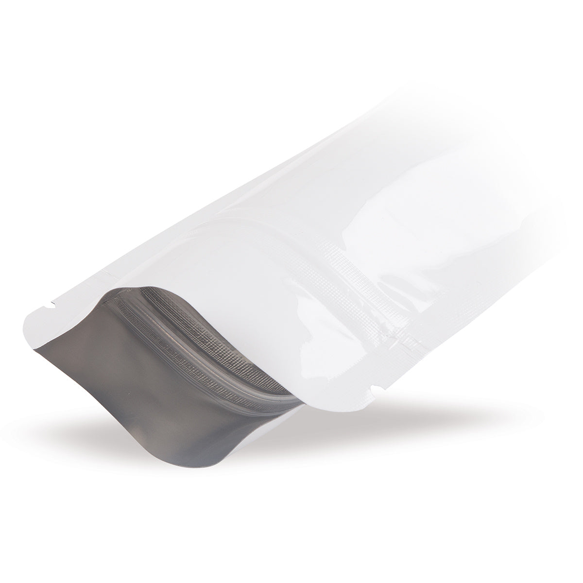 sachet à fond plat blanc détail 3