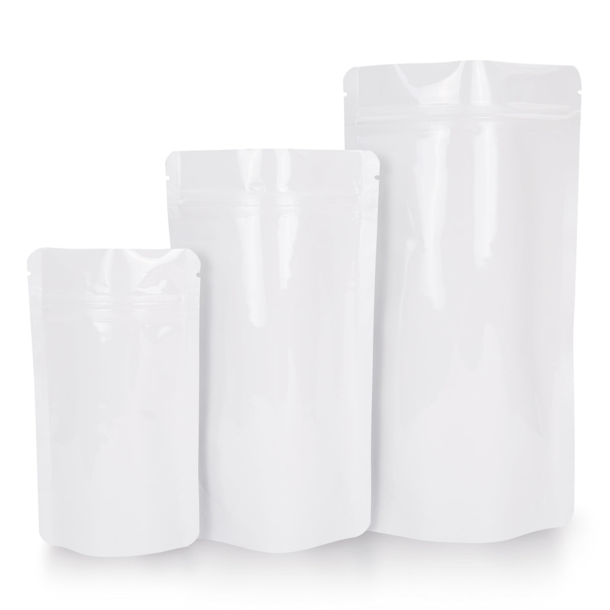 sachet à fond plat blanc détail 6